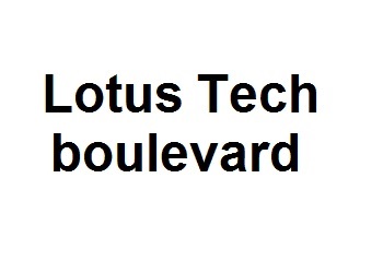 Lotus Tech boulevard